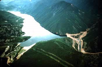 Ruedi Reservoir Dam