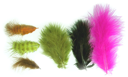 FLY TYING MATERIALS - natural & synthetic
