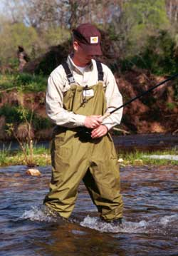 Red Ball Stockingfoot Fly Fishing Neoprene Chest Waders Size
